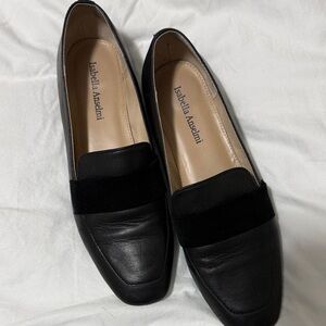 Black Leather Loafers